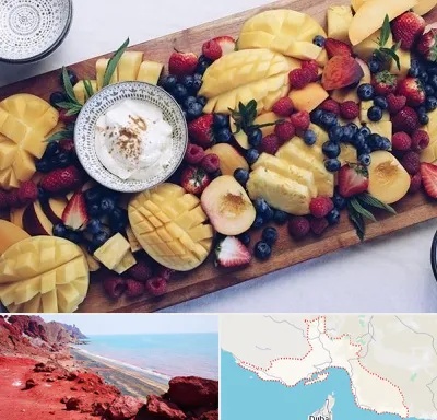 کلاس میوه آرایی در هرمزگان