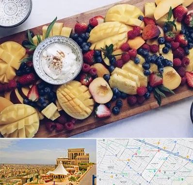 کلاس میوه آرایی در هاشمیه مشهد