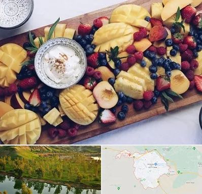 کلاس میوه آرایی در بهبهان