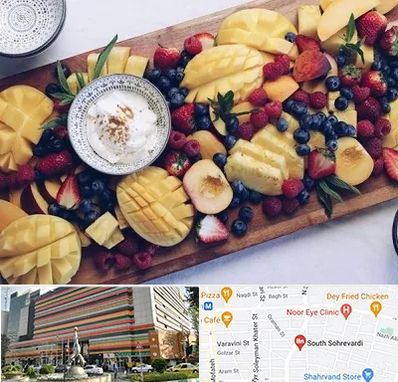 کلاس میوه آرایی در سهروردی 