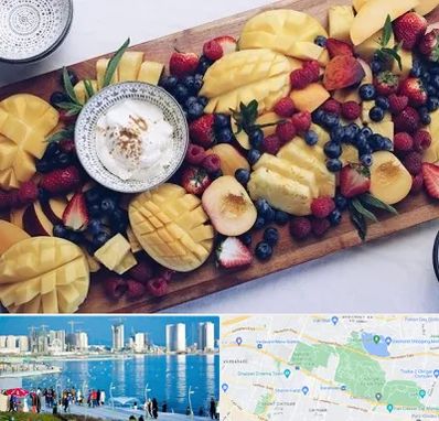 کلاس میوه آرایی در چیتگر 