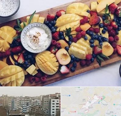 کلاس میوه آرایی در محمد شهر کرج