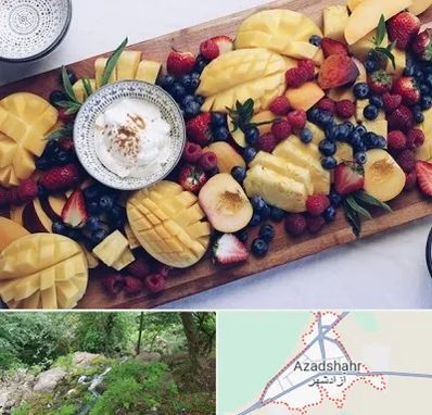 کلاس میوه آرایی در آزادشهر