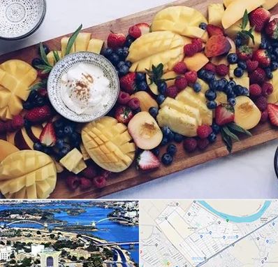 کلاس میوه آرایی در کوروش اهواز