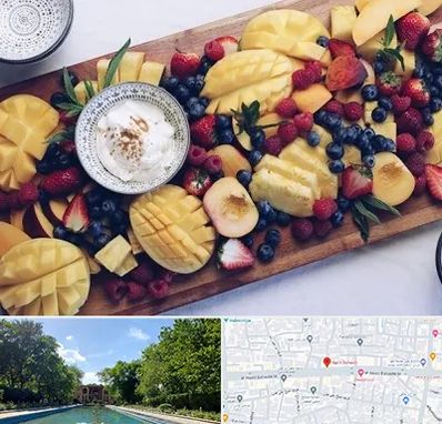 کلاس میوه آرایی در هشت بهشت اصفهان