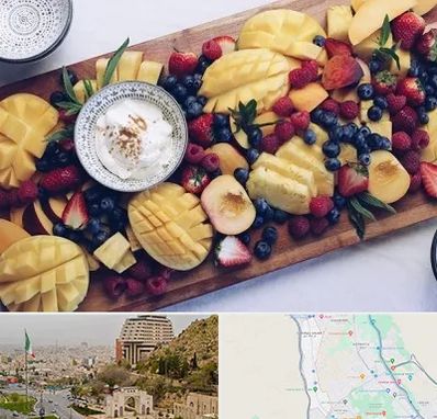 کلاس میوه آرایی در فرهنگ شهر شیراز