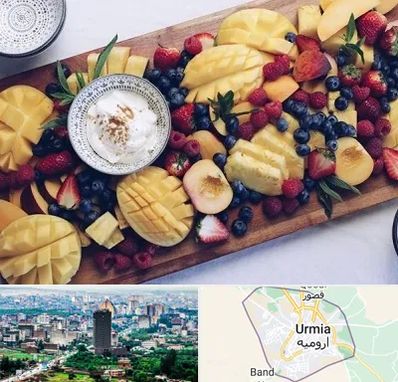 کلاس میوه آرایی در ارومیه