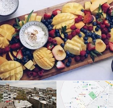 کلاس میوه آرایی در شمیران نو