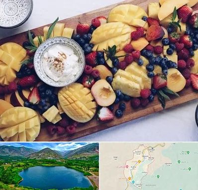 کلاس میوه آرایی در رودبار