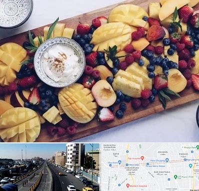 کلاس میوه آرایی در پیروزی 