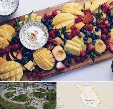 کلاس میوه آرایی در ورامین