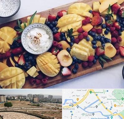 کلاس میوه آرایی در کوی وحدت شیراز