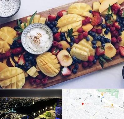 کلاس میوه آرایی در هفت تیر مشهد