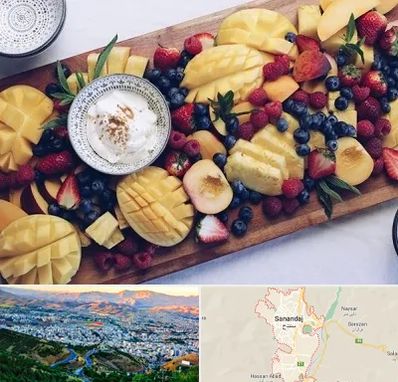 کلاس میوه آرایی در سنندج