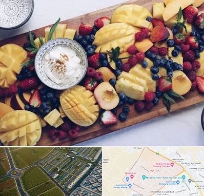 کلاس میوه آرایی در الهیه مشهد