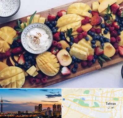 کلاس میوه آرایی در غرب تهران 