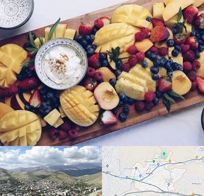 کلاس میوه آرایی در رودهن