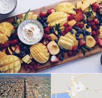 کلاس میوه آرایی در بندر ماهشهر