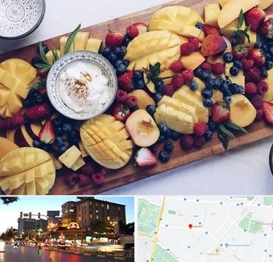 کلاس میوه آرایی در بلوار سجاد مشهد