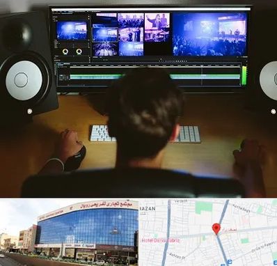 کلاس تدوین در نصف راه تبریز