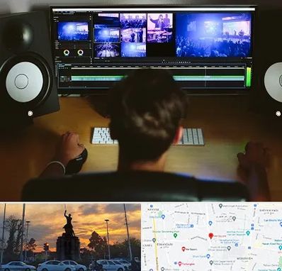 کلاس تدوین در میدان حر 