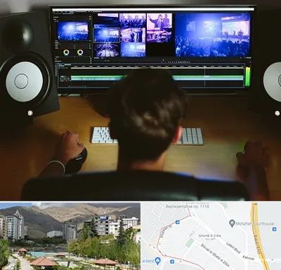 کلاس تدوین در شهر زیبا 