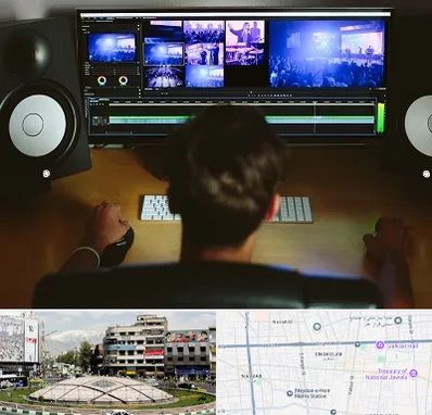 کلاس تدوین در مرکز تهران