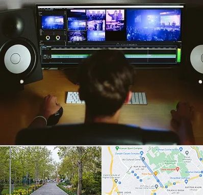 کلاس تدوین در قدوسی غربی شیراز