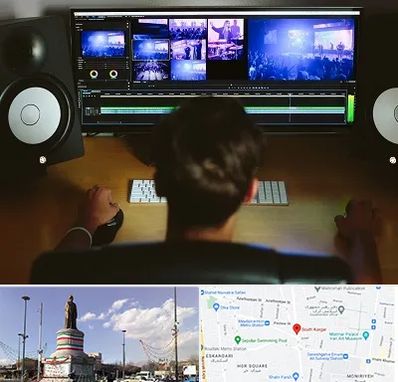 کلاس تدوین در کارگر جنوبی 