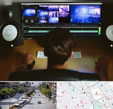 کلاس تدوین در خیابان زند شیراز