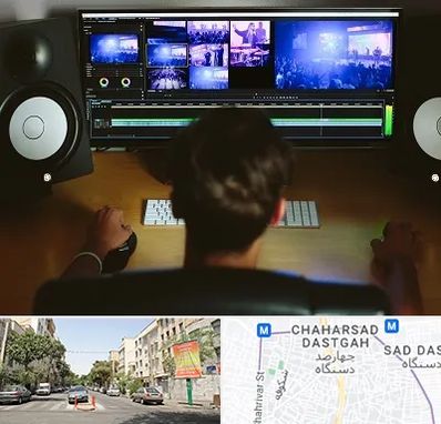 کلاس تدوین در چهارصد دستگاه 