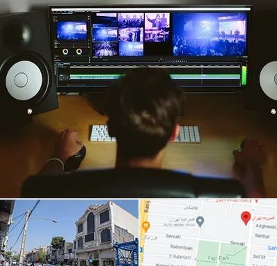 کلاس تدوین در افسریه 