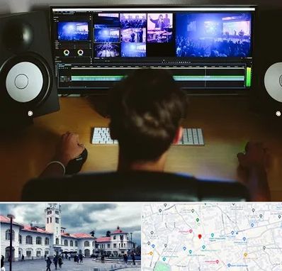 کلاس تدوین در میدان شهرداری رشت