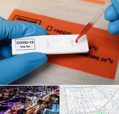 آزمایشگاه کرونا در منظریه رشت