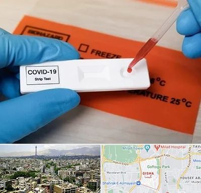 آزمایشگاه کرونا در گیشا 