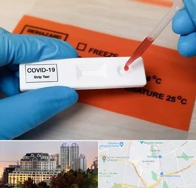 آزمایشگاه کرونا در فرشته 