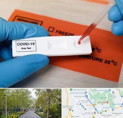 آزمایشگاه کرونا در قدوسی غربی شیراز