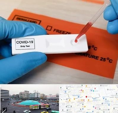 آزمایشگاه کرونا در میدان انقلاب 