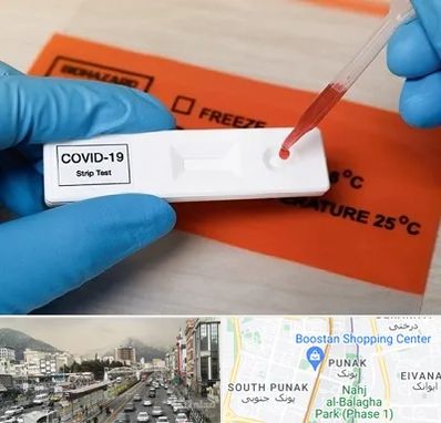 آزمایشگاه کرونا در پونک 