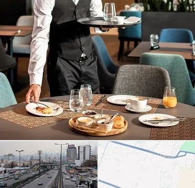 رستوران در بلوار ارتش
