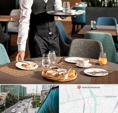 رستوران در بلوار فرحزادی