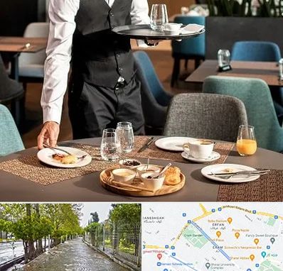 رستوران در خیابان ارم شیراز