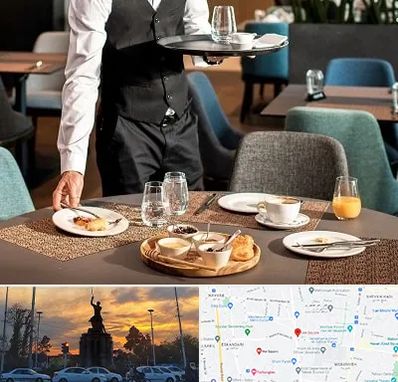 رستوران در میدان حر