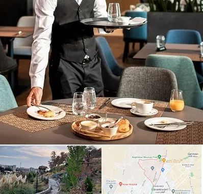 رستوران در باغستان کرج