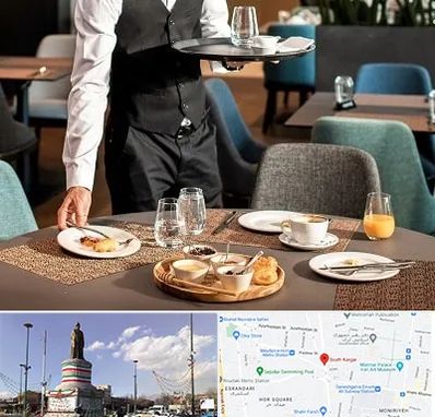 رستوران در کارگر جنوبی