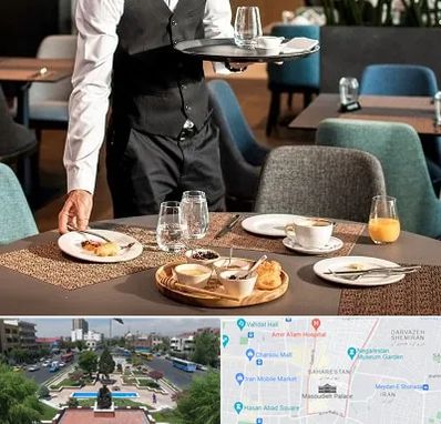رستوران در بهارستان
