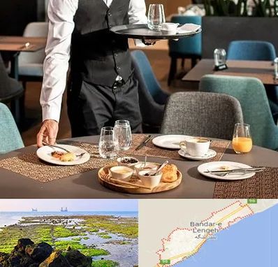 رستوران در بندرلنگه