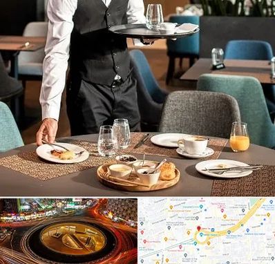 رستوران در میدان ولیعصر