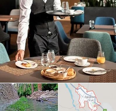 رستوران در سراوان