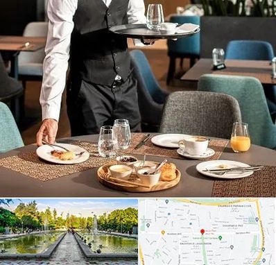 رستوران در سرسبز